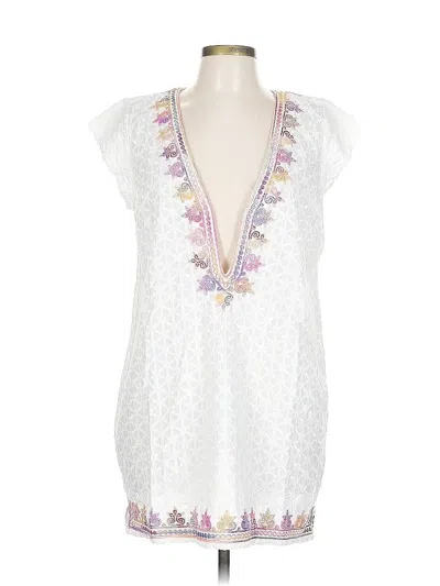 Pre-owned Calypso St Barth Cocktail Dress In White