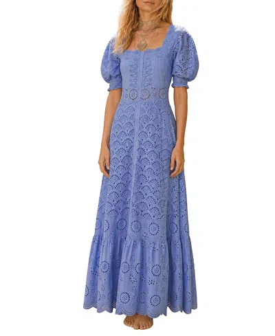 Calypso St Barth Cosima Dress In Blue