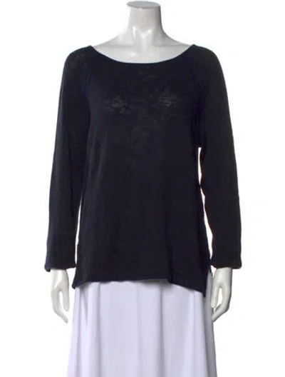 Pre-owned Calypso St Barth Crew Neck Sweater In Blue