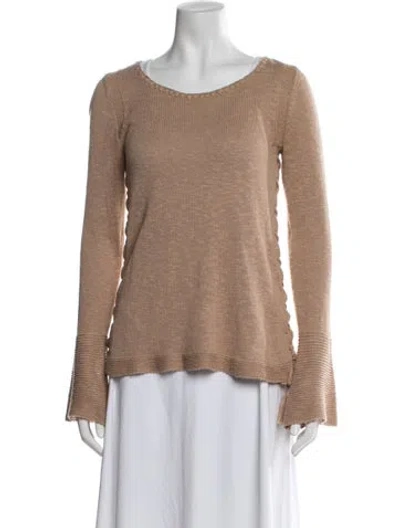 Pre-owned Calypso St Barth Crew Neck Sweater In Neutral