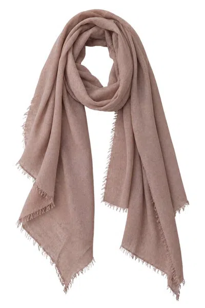 Calypso St Barth Calypso St. Barth Felted Cashmere Scarf In Sand