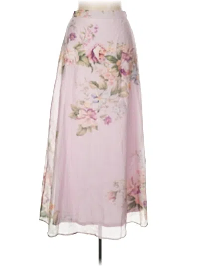 Pre-owned Calypso St Barth Formal Skirt In Pink