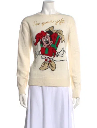 Pre-owned Calypso St Barth Graphic Print Crew Neck Sweater In Neutral