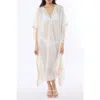 Calypso St Barth Calypso St. Barth Kerala Caftan In White