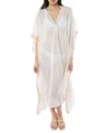 Calypso St Barth Calypso St. Barth Kerala Caftan In White