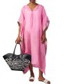 Calypso St Barth Calypso St. Barth Kerala Kaftan In Pink