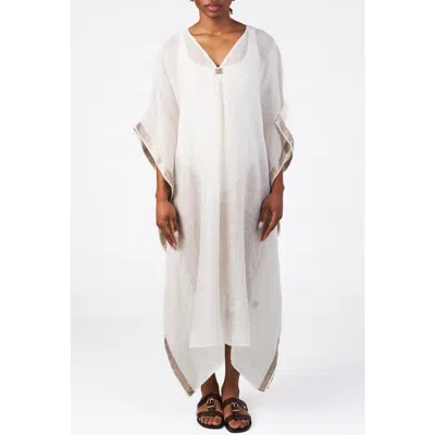 Calypso St Barth Calypso St. Barth Kerala Kaftan In White