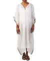 Calypso St Barth Calypso St. Barth Kerala Kaftan In White
