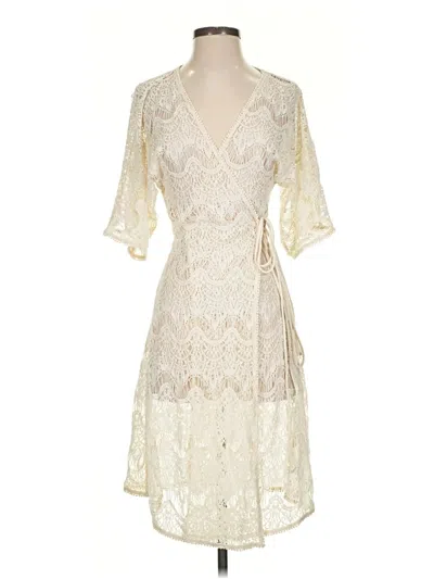 Pre-owned Calypso St Barth Kimono In White