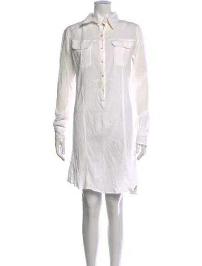 Pre-owned Calypso St Barth Knee-length Dress In Neutrals