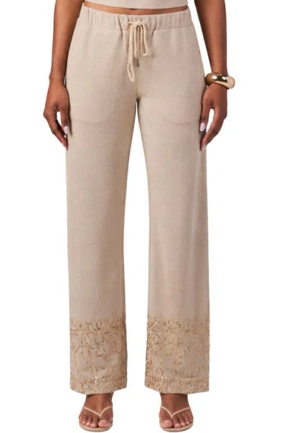 Calypso St Barth Calypso St. Barth Lena Pants In Neutral