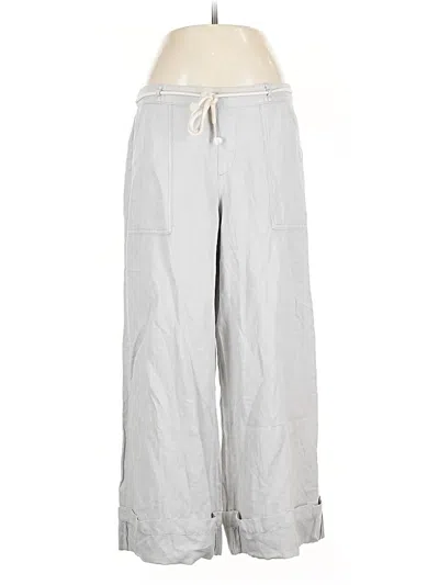 Pre-owned Calypso St Barth Linen Pants In Silver
