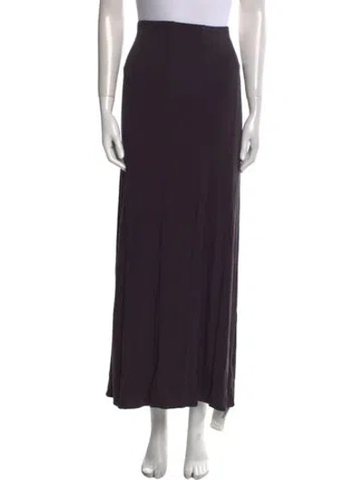Pre-owned Calypso St Barth Long Skirt In Black