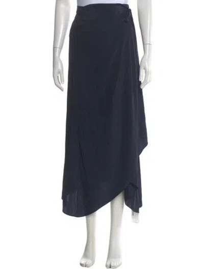 Pre-owned Calypso St Barth Long Skirt In Blue