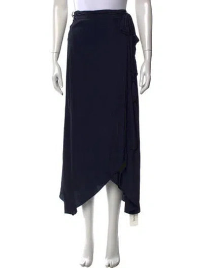 Pre-owned Calypso St Barth Long Skirt In Blue