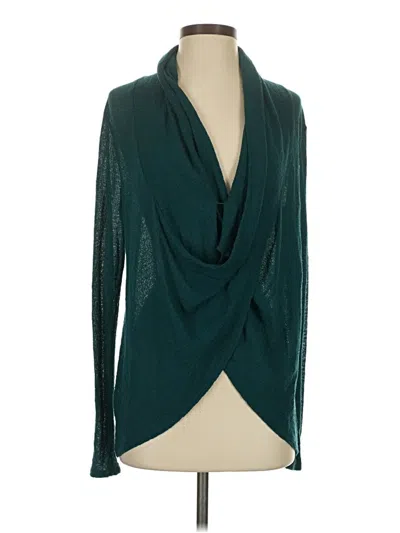 Pre-owned Calypso St Barth Long Sleeve Blouse In Teal