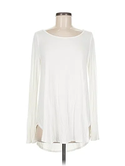 Pre-owned Calypso St Barth Long Sleeve T-shirt In White