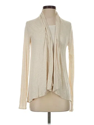 Pre-owned Calypso St Barth Long Sleeve Top Ivory Cowl Neck Tops