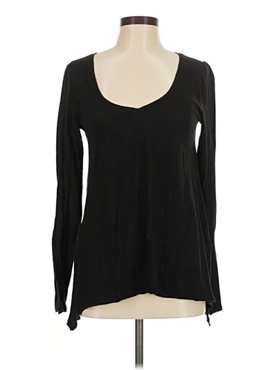 Pre-owned Calypso St Barth Long Sleeve T-shirt In Black