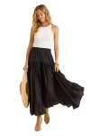 Calypso St Barth Calypso St. Barth Lourdes Skirt In Black