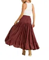 Calypso St Barth Calypso St. Barth Lourdes Skirt In Chocolate