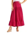 Calypso St Barth Calypso St. Barth Lourdes Skirt In Magenta