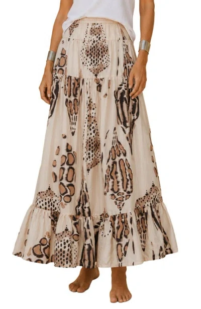 Calypso St Barth Calypso St. Barth Lourdes Skirt In Neutral