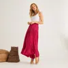 Calypso St Barth Calypso St. Barth Lourdes Skirt In Pink