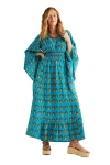 Calypso St Barth Calypso St. Barth Luna Kaftan In Lorient