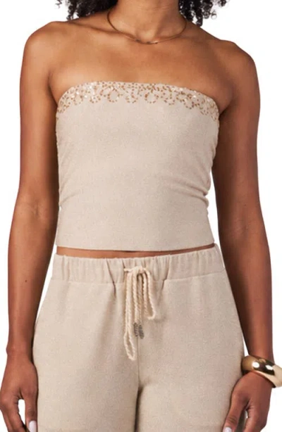 Calypso St Barth Calypso St. Barth Maia Top In Neutral