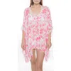 Calypso St Barth Calypso St. Barth Martine Kaftan In Pink