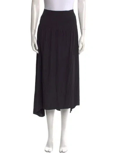 Pre-owned Calypso St Barth Midi Length Skirt In Black