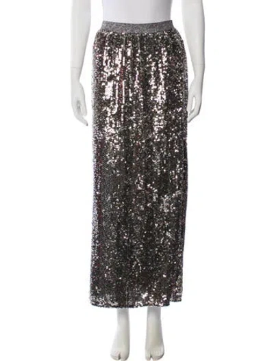Pre-owned Calypso St Barth Midi Length Skirt In Silver