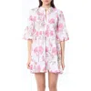 Calypso St Barth Calypso St. Barth Mykono Dress In Pink/white