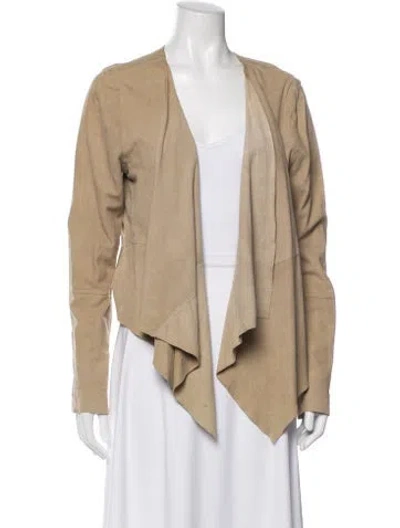 Pre-owned Calypso St Barth Nubuck Jacket In Neutral