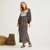 Calypso St Barth Paloma Kaftan In Multi