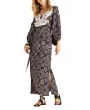 Calypso St Barth Paloma Kaftan In Tile
