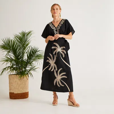 Calypso St Barth Penelope Dress In Black