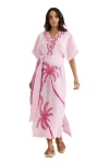 Calypso St Barth Calypso St. Barth Penelope Dress In Pink Palm