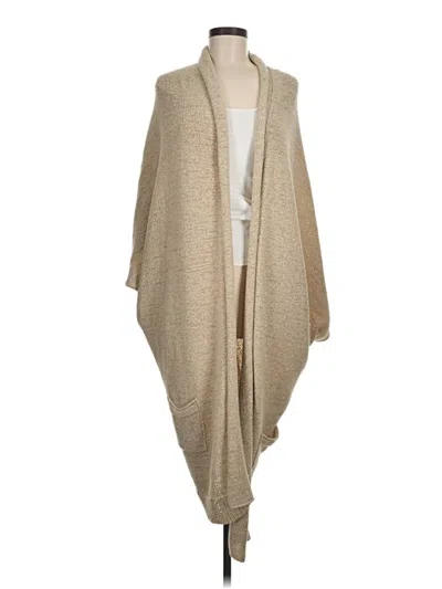 Pre-owned Calypso St Barth Poncho In Brown