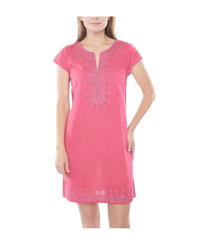 Calypso St Barth Rowena Dress In Pink