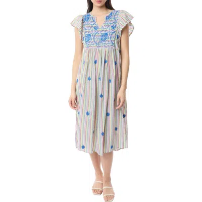 Calypso St Barth Calypso St. Barth Rugby Dress In Multi