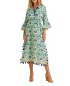 Calypso St Barth Calypso St. Barth Sarina Kaftan In Goa Print