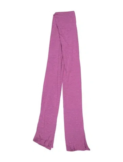 Pre-owned Calypso St Barth Scarf In Purple