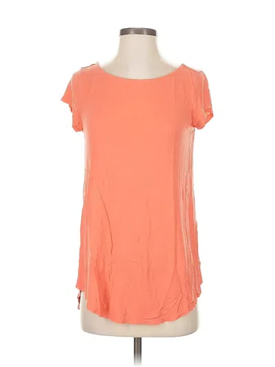 Pre-owned Calypso St Barth Short Sleeve T-shirt In Orange