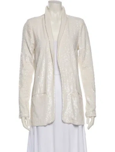 Pre-owned Calypso St Barth Silk Evening Jacket In Neutral