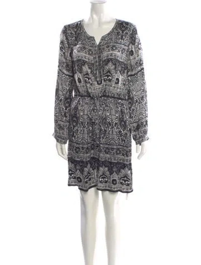 Pre-owned Calypso St Barth Silk Knee-length Dress In Multi