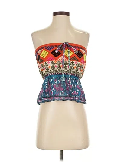 Pre-owned Calypso St Barth Sleeveless Blouse In Blue