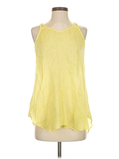Pre-owned Calypso St Barth Sleeveless Blouse In Yellow