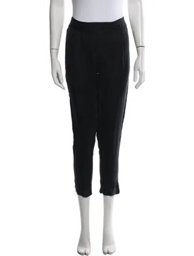 Pre-owned Calypso St Barth Straight Leg Pants In Black